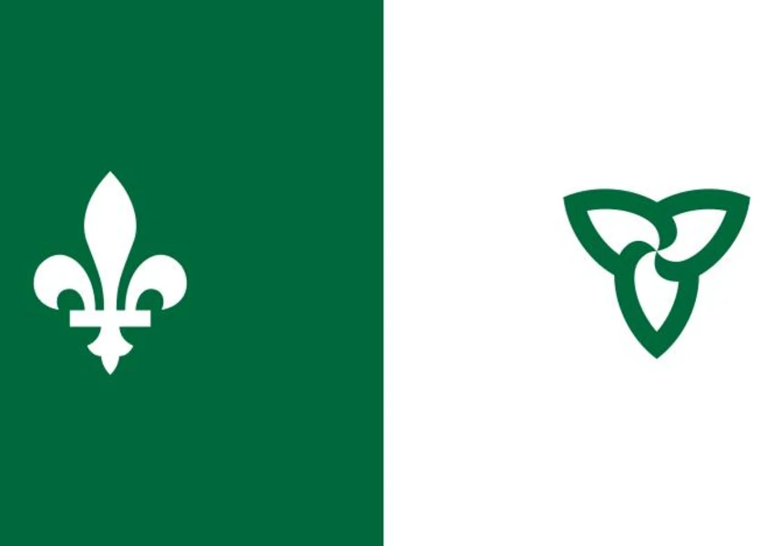 Drapeau franco-ontarien