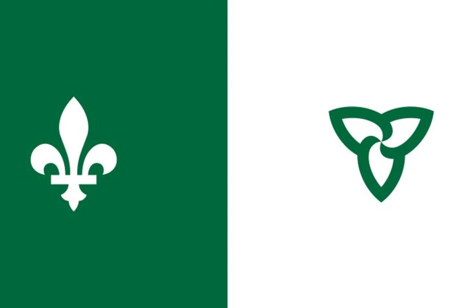 Drapeau franco-ontarien
